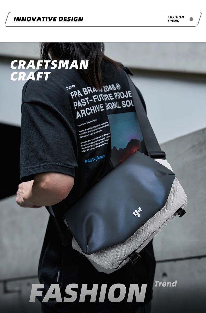 MATE ELAN Stilvolle Männer Umhängetasche Oxford Wasserdichte Umhängetasche Umhängetasche Tragbare Teenager Büchertasche Reise 9,7 zoll iPad Tasche – Detail 5