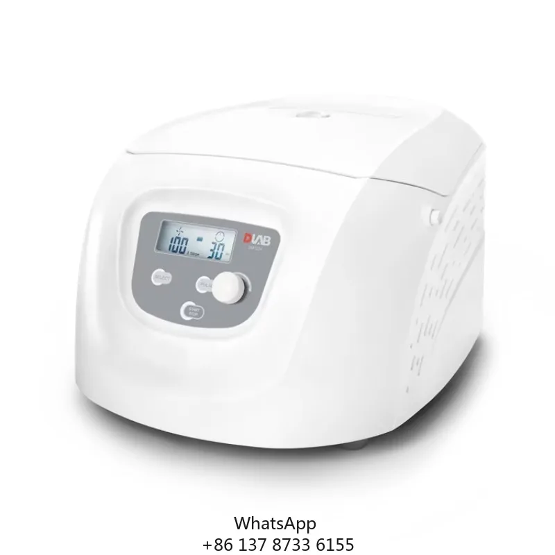 Weighing DLAB DM1224 Compact Micro Centrifuges With Modern Touch-Wheel Interface Ideal For High-Speed Lab Applications