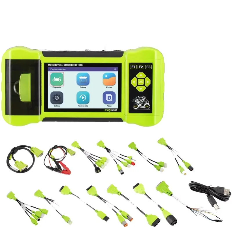 For M300 Universal Motorcycle Scanner Code Reader 1 Year Warranty 12V OBD2 Diagnostic Tool