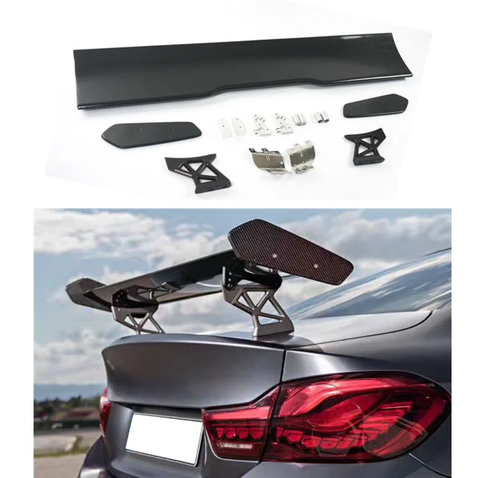 

GTS Style F82 M4 Carbon Fiber Rear Trunk Roof Lip Spoiler for BMW 4 Series F82 M4 Coupe 2 Door 2014-2019 With Screw Kit