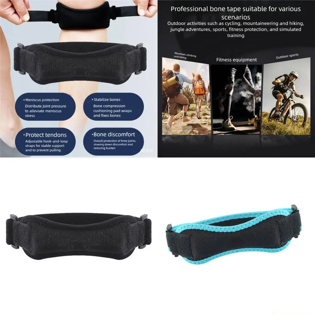 

31BE Reinforced Knee Stabilization Strap For Dynamic Exercises Shock Resistance