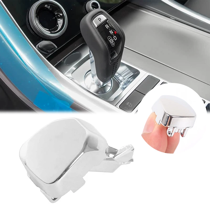 Gear Shift P Button Replace Zinc Alloy Gear Shifter Button Trim For Range Rover Sport L494 L461 OEM LR108936 LR117072 LR099206