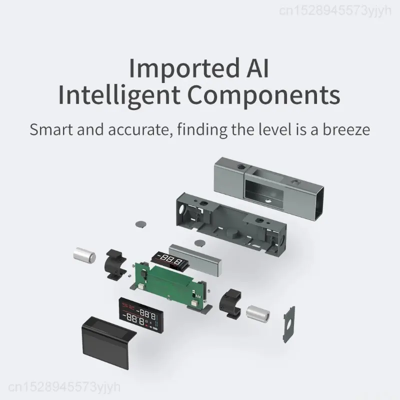 Duka li1-デジタルレーザー傾斜計,角度計,デジタル傾斜計,タイプc充電レーザー測定ツール