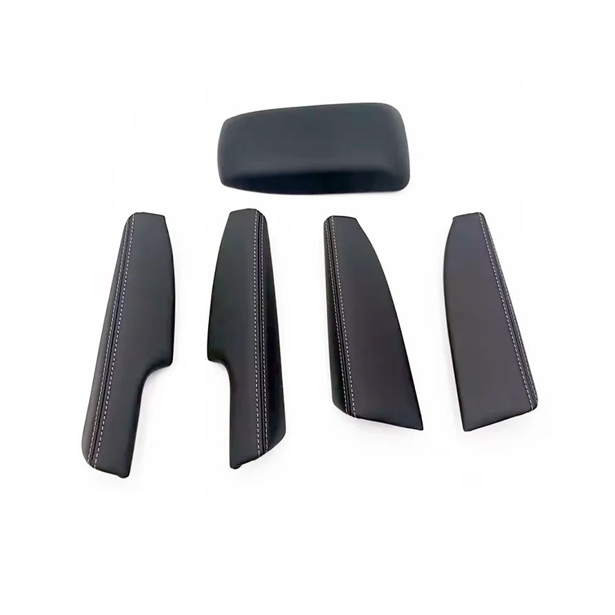 

Auto leather Centeral Arm Rest Cover door armrest cover for toyota corolla 2014-2017 car styling