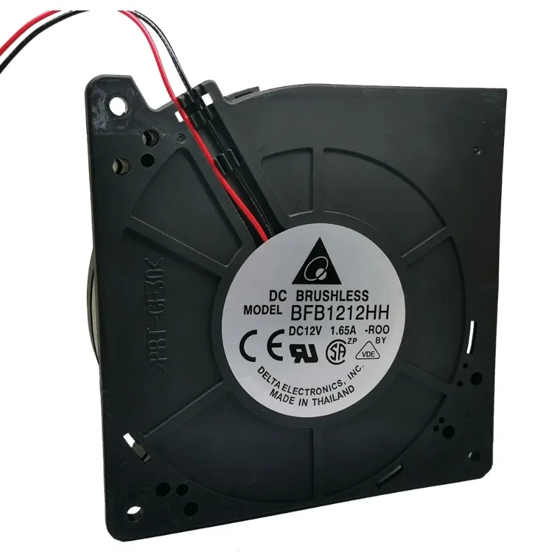 Fan for  Delta BFB1212HH 12V 1.65A Turbo Blower Cooling Fan 12032 12CM 120*120*32MM