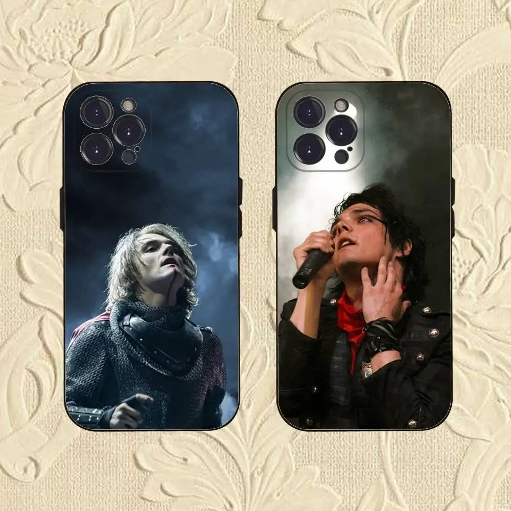 

Singer G-Gerards Ways Phone Case For iPhone 16,se4,15,14,13,12,11,Pro,X,XS,Max,XR,Plus,Mini Soft Black Cover