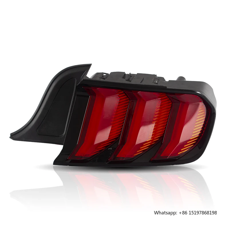 VLAND Factory LED-Rückleuchte, Rückleuchten, sequentielle Blinker-Rücklichter, 2015 2016 ab 2017, STI VA-Rücklicht für Ford Mustang