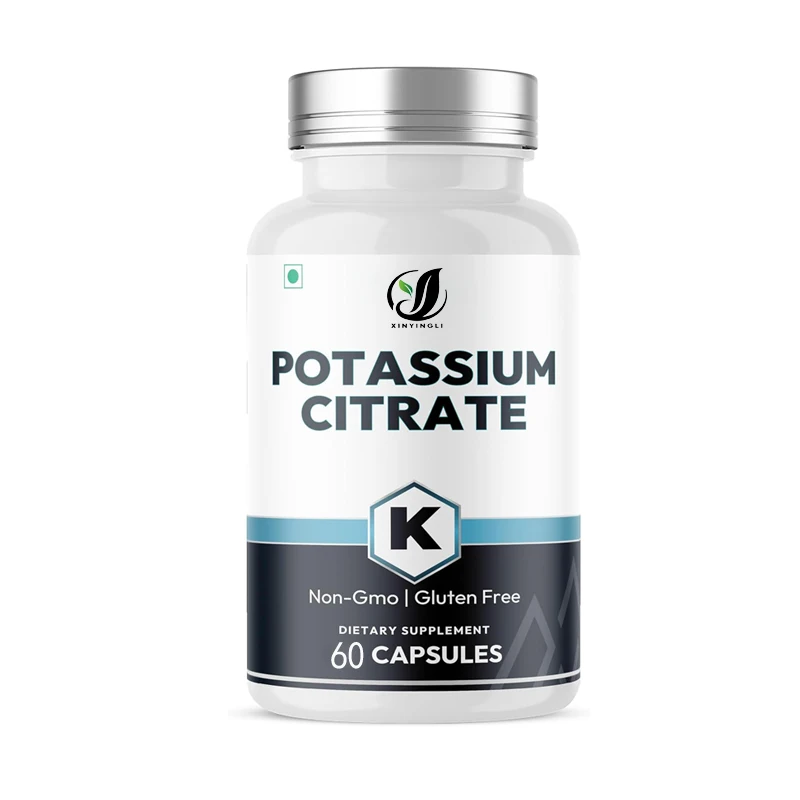 

Potassium citrate 800mg, each serving provides 306mg of elemental potassium | supports electrolyte balance and daily health