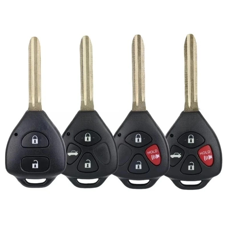 

Key Fob Keyless Entry Remote Shell Case & Pad fits Toyota Avalon Camry Corolla Venza RAV4 Yaris Matrix