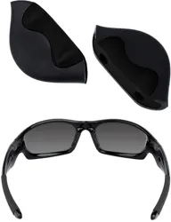 EZReplace Silicone Nose Pads Asian Fit & Euro Fit Replacement for Oakley Straight Jacket 2007 Sunglasses Multicolor