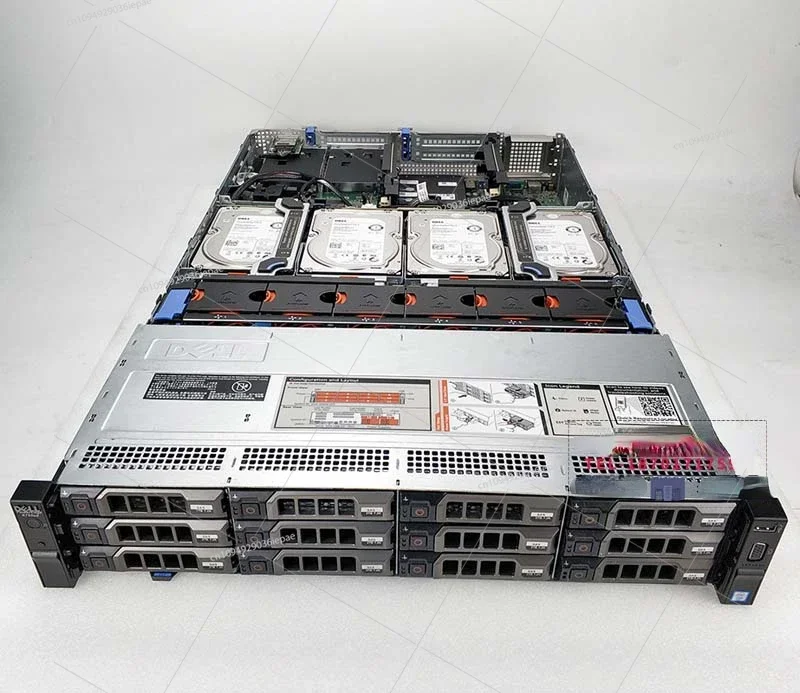 R730XD 3.5-inch built-in 4-bay backplane, 12-bay upgrade, 16-bay cable 04FHR4