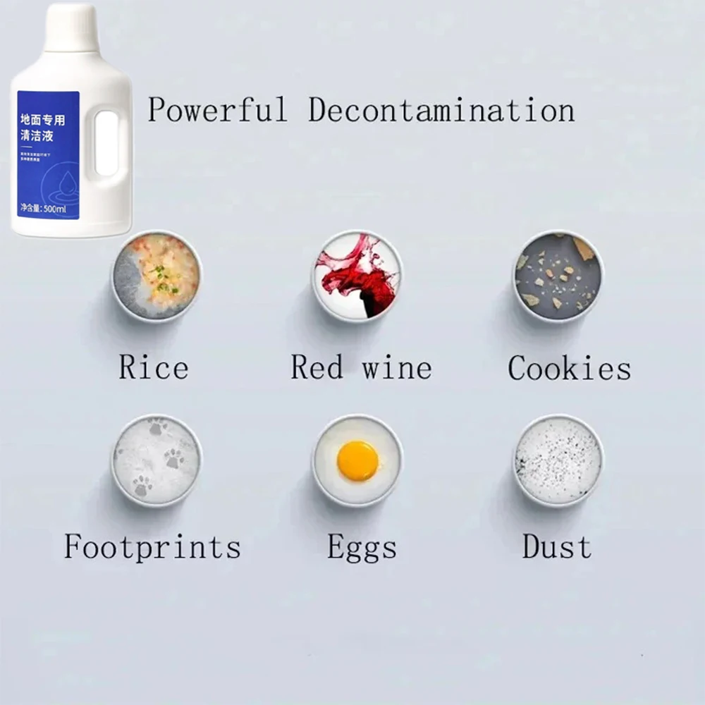 سائل التنظيف للمكنسة الكهربائية Dreame X40 Ultra/X50 Ultra/L40 Ultra/L10sPro Ultra Heat، بدائل المنظفات 500 مل #4