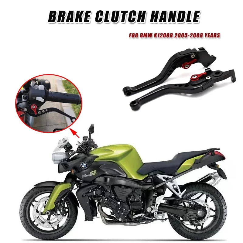 for BMW K1200R 2005-2008 modified handle,new brake, clutch horns accesorios para short