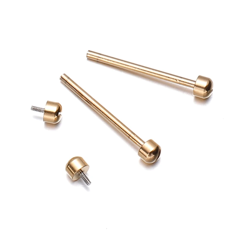 Pack of 2pcs Watch Screw Tube Rods, Universal Watch Lug Stem Strap Band Link Kit Band Connection Pins 16/18/20/22mm