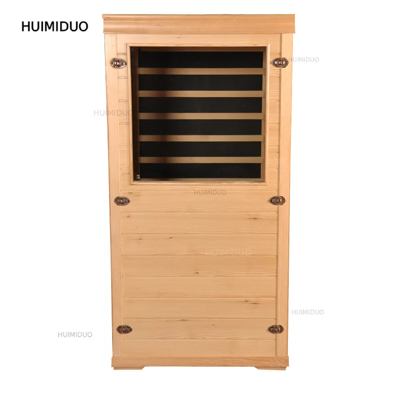 Factory Wholesale Far Infrared Sauna Cabin, Mobile Carbon Heating Panel Light Wave Spectrum House for Household & Commercial Use