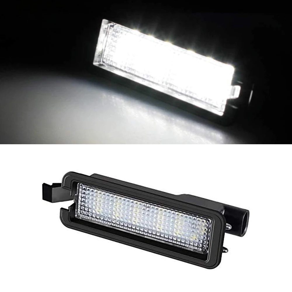 1 pcs 12V Car LED License Plate Light Lamp For Dodge Charger Challenger For Chrysler 300 Pacifica  Jeep Compass