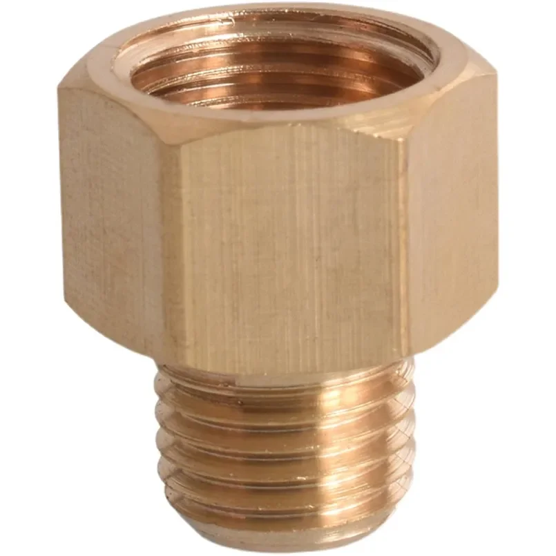 M8 M10 M12 metryczne 1/8 "1/4" 3/8 "BSP gwint żeński-męski mosiężna złączka rurowa zmniejszenie złącze adaptera urządzeń do pomiaru ciśnienia
