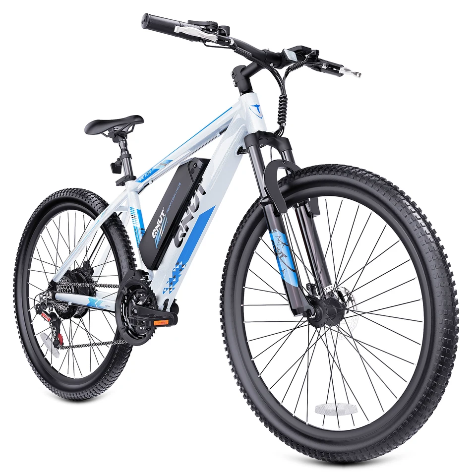 QNUT Victor Electric Bike For Adults 1000W Peak Motor 36V 7.8AH&10.4AH E Bike 26' Fat Tire Mountain Bike 20mph Electric Bicycle image 13