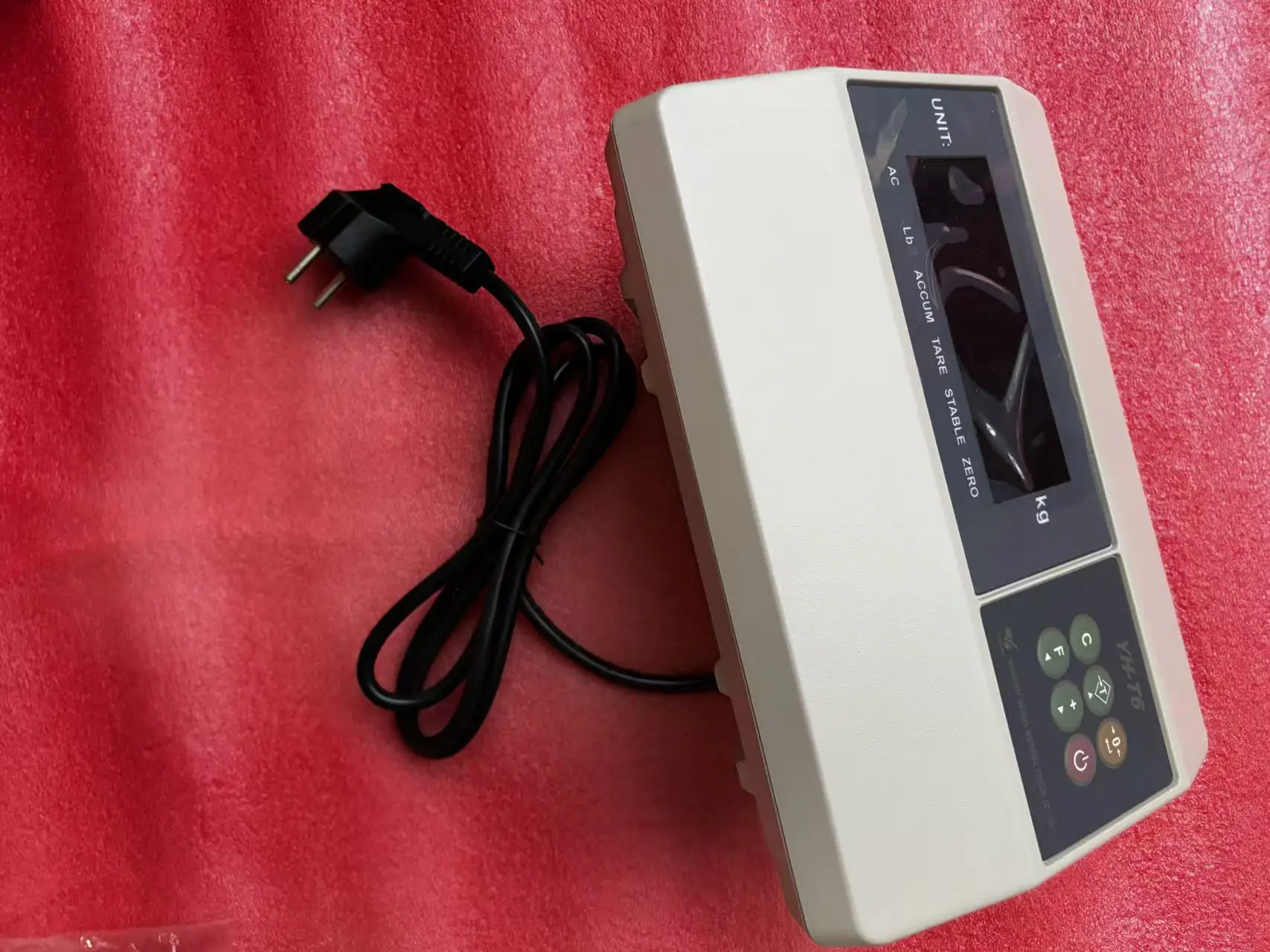 YH-T6 English Instrument Weighing Display Weighing Head Weighing Controller Pressure Indicator For Load Cell