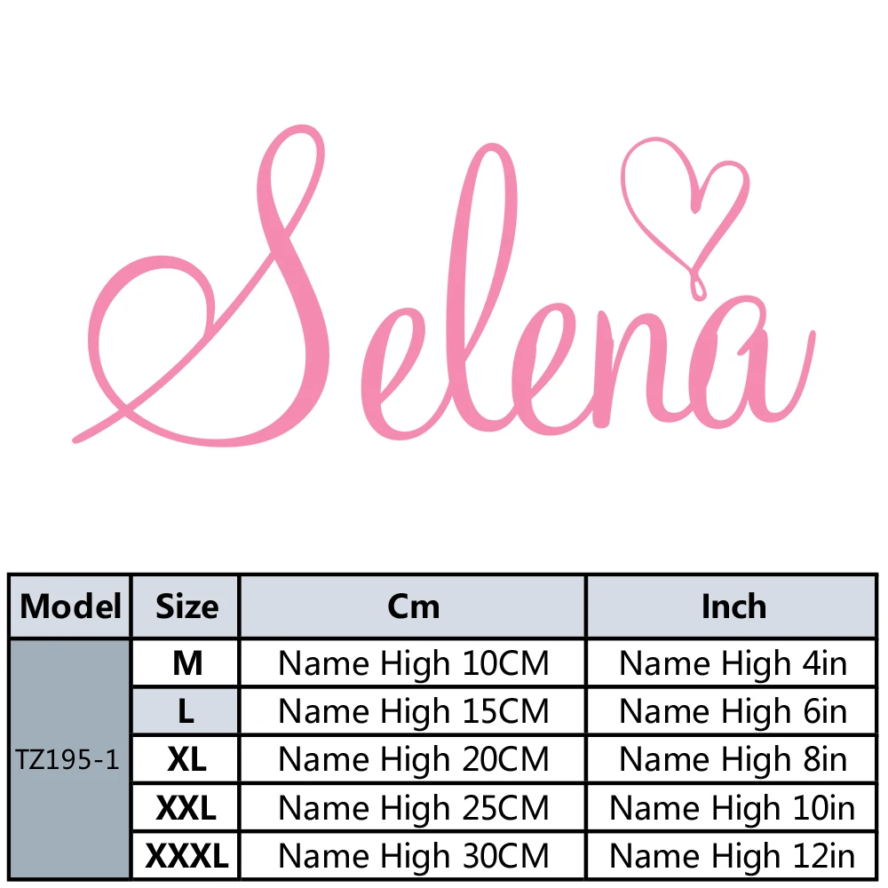 1pc Fun Personalize Custom Name Love Waterproof Wall Stickers Wall Art Decor For Wedding  Wall Art MURAL
