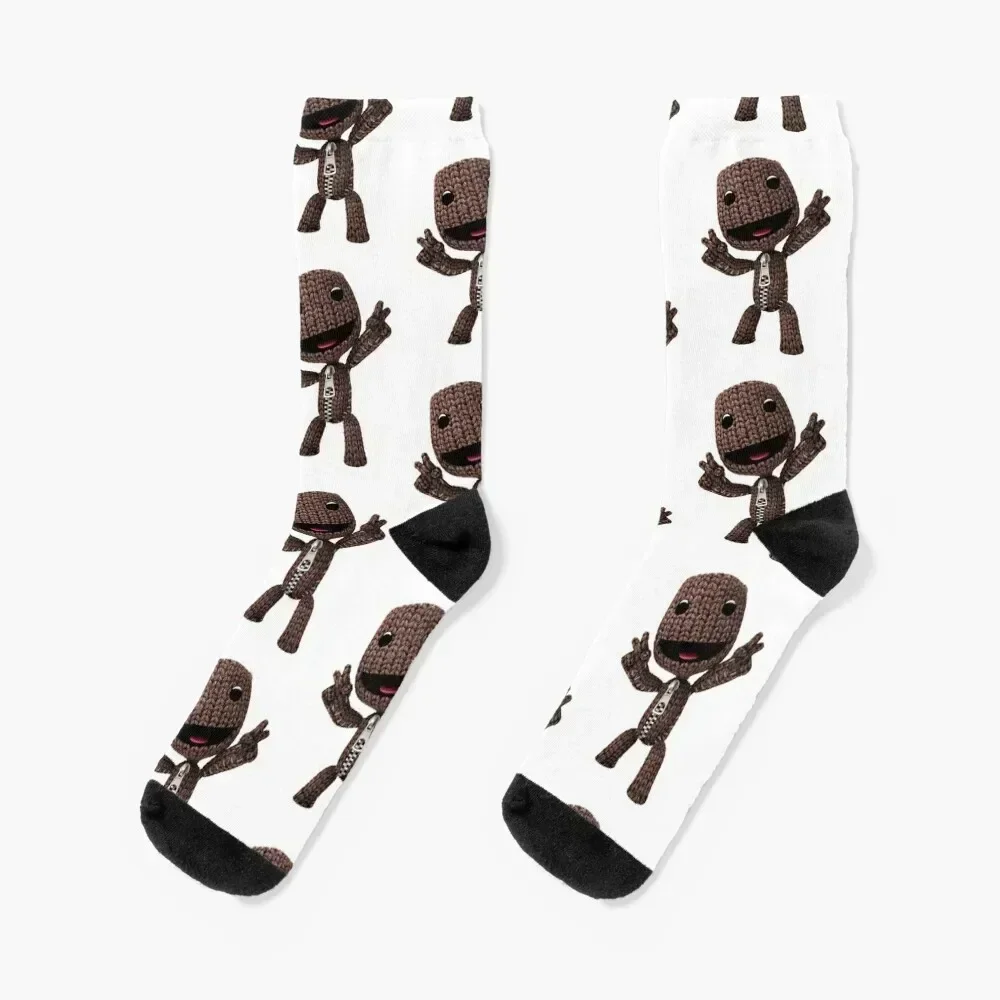 

LBP Sackboy Socks Heating sock hiking hockey essential Boy Child Socks Women's