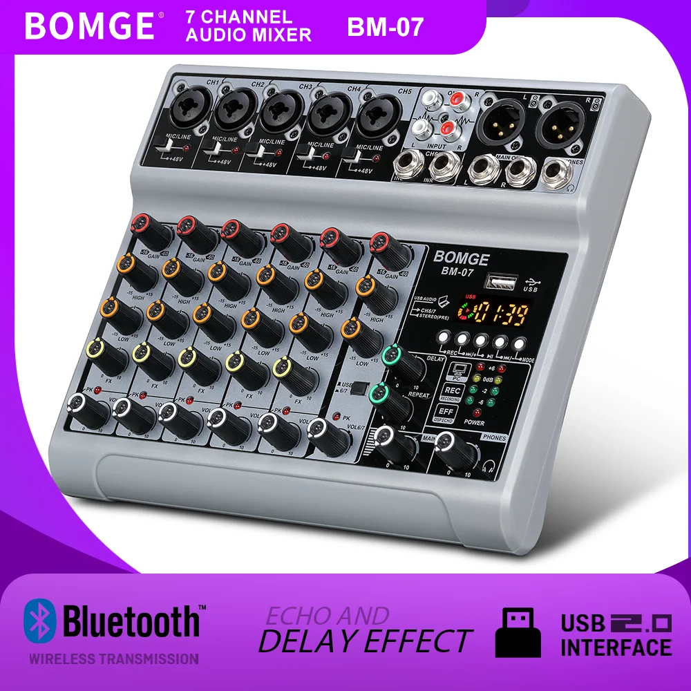 Audio Interface - جهاز خلط صوتي محمول من نوع