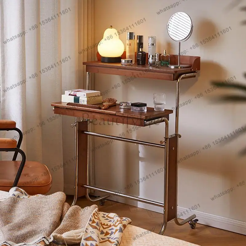 LD Lifting coffee table Mobile learning table Shelf trolley