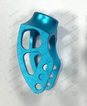 1 unidad de silla de ruedas deportiva universal de aleación de aluminio, venta directa de fábrica, horquilla de aleación de aluminio de 4 y 5 pulgadas