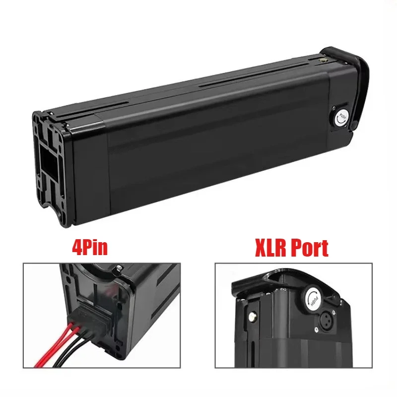 Batterie Li-ion 48V 20Ah/15Ah pour poisson argenté 350W-1000W pour BURCHDA R8S Pro/JINGHMA R8 Pro avec chargeur 54.6V 2A