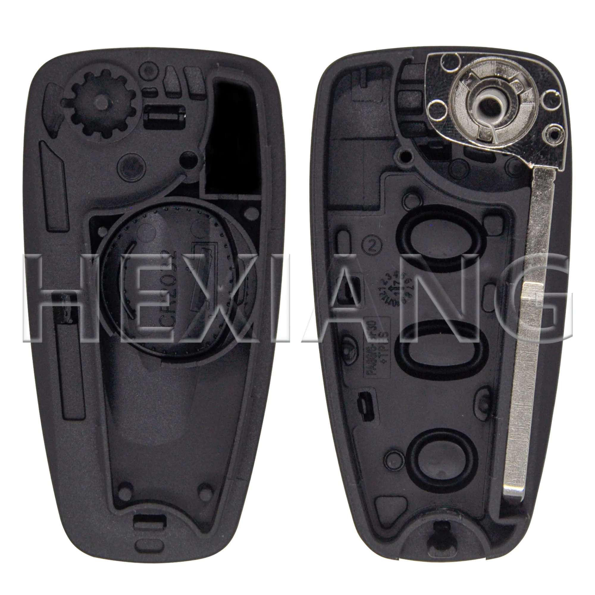 HE 2/3 Button HU101/F021 Blade Car Key Shell Case For Ford Ranger C-Max S-Max Focus Galaxy Mondeo Transit Tourneo Custom MK3 MK4