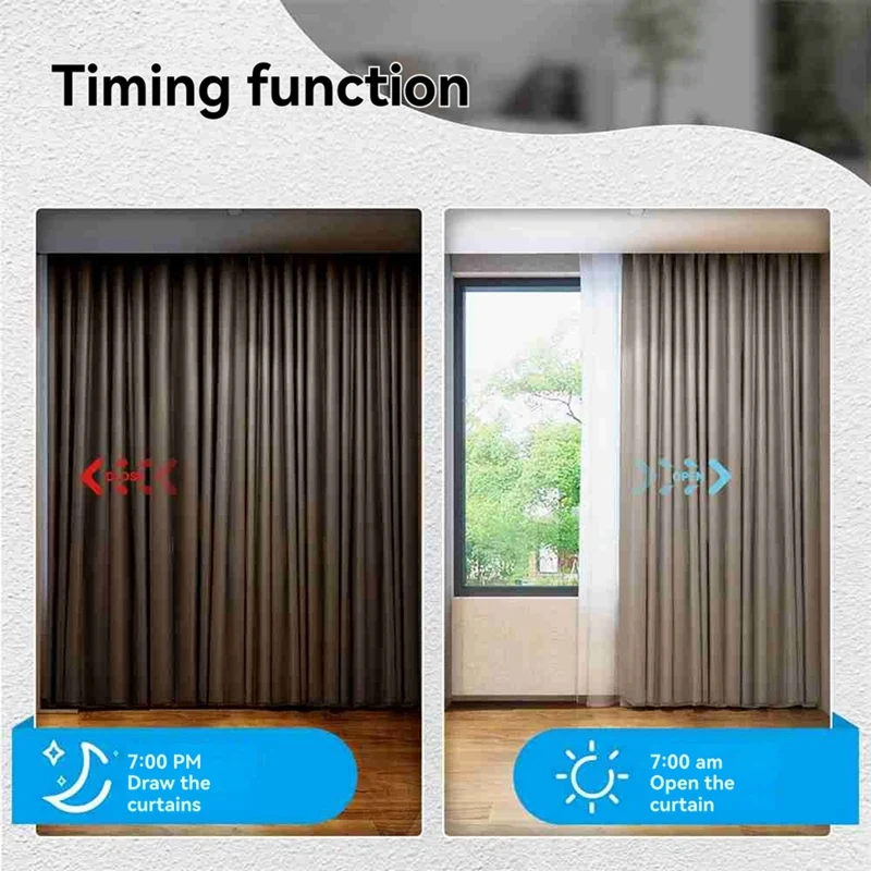 Tuya Zigbee Smart Curtain Switch Module Roller Blinds Motor Switch APP Remote Control Work with / Home-DTA9 view 4