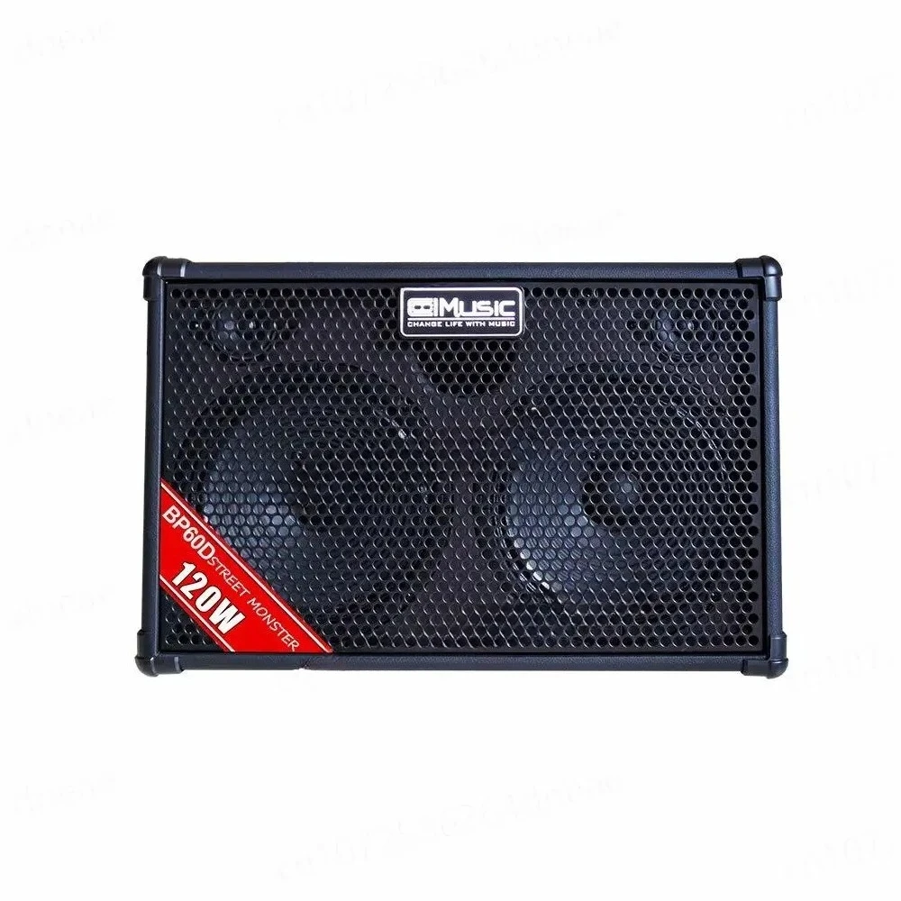 

Ukulele Piano Speaker Sax Violin Practice AMP Bluetooth Coolmusic BP60D 120W Acoustic Amplifier OutdoorPlay Guitar OTG Edition