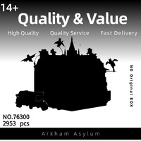 IN STOCK Hero Series Arkham Asylum Set, Halloween, Christmas Gift, Birthday Gift