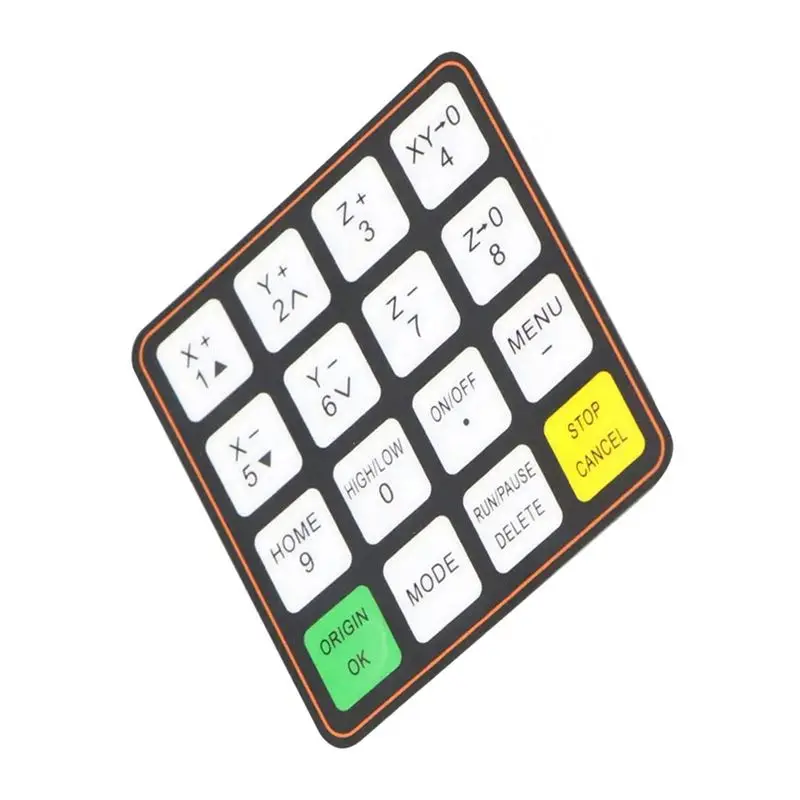 A53Q-For Richauto A11 A12 A15 A18 DSP CNC Controller Parts Key Film Button Shell