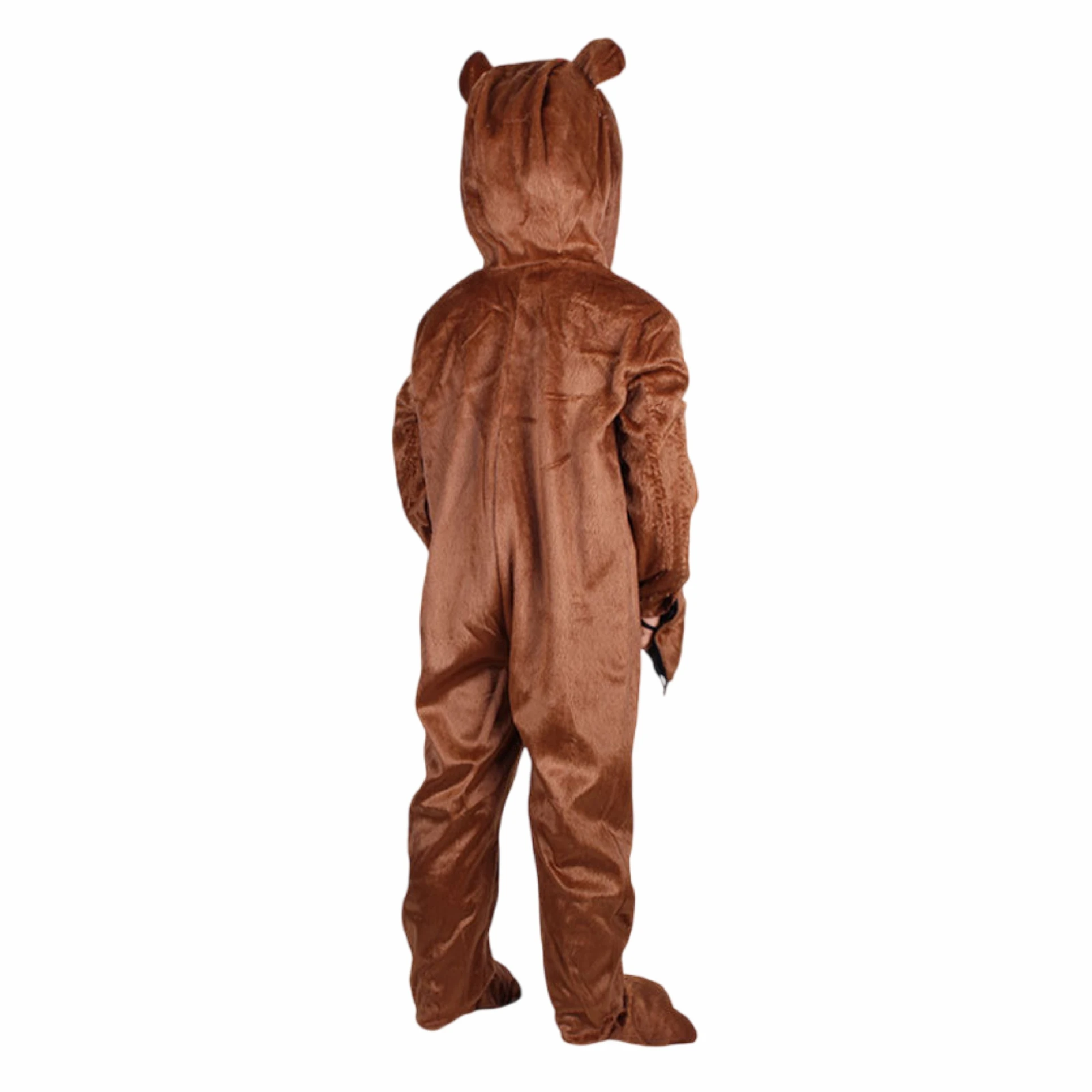 Brown Bear Costume Animal Halloween Carnival Party Furry Cosplay Costume   Fancy Movie Role Play Jumpsuit