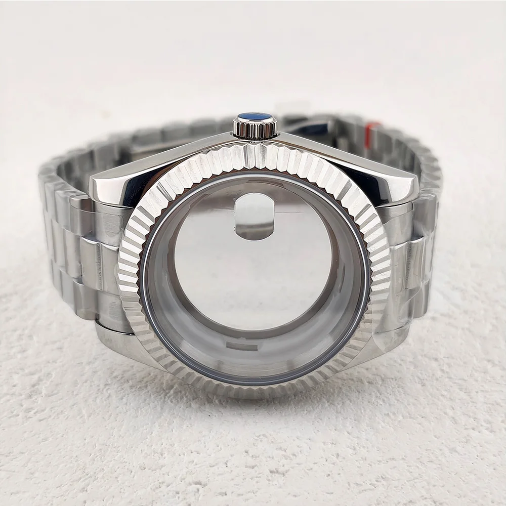 36MM 39MM 41MM Gehäuse Miyoda 8285 Uhr 904L Edelstahlarmband Saphirglas und Edelstahlgehäuse Zubehör für 8285 Uhrwerk – Detail 8