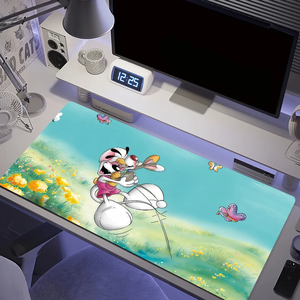 Mouse Pad Anti-fray Home Cartoon Custom Ergonomic Office Rubber Large Diddl Desk Mat Keyboard PC Non-slip