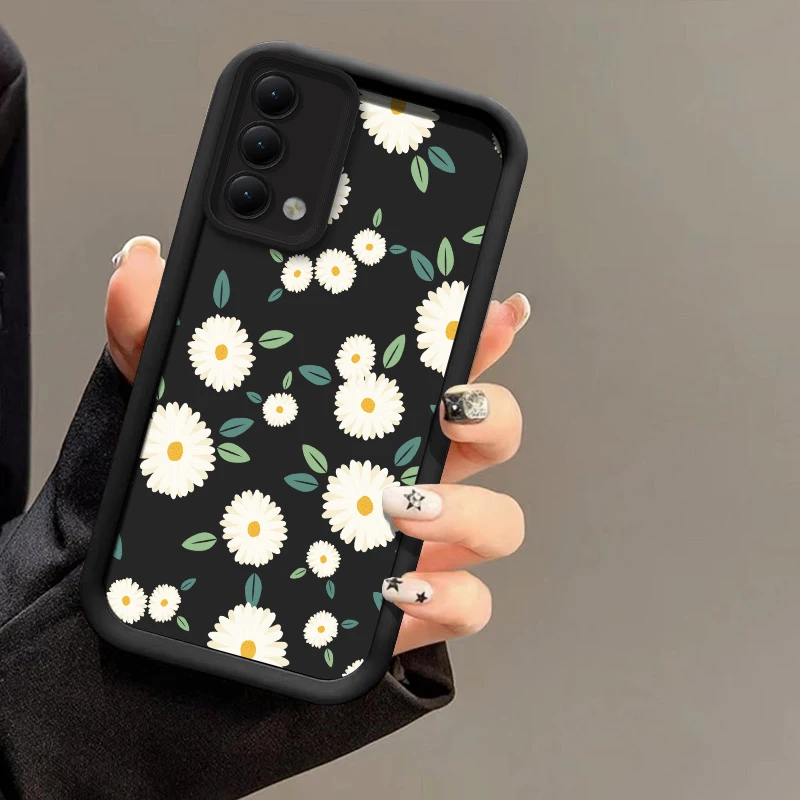 سيليكون زهرة جراب هاتف ل ممن لهم A17 A17K A9 A5 2020 A5S A3 Pro A3S A16K A15 A12S A11S A11K للصدمات رشاقته غطاء ناعم #5