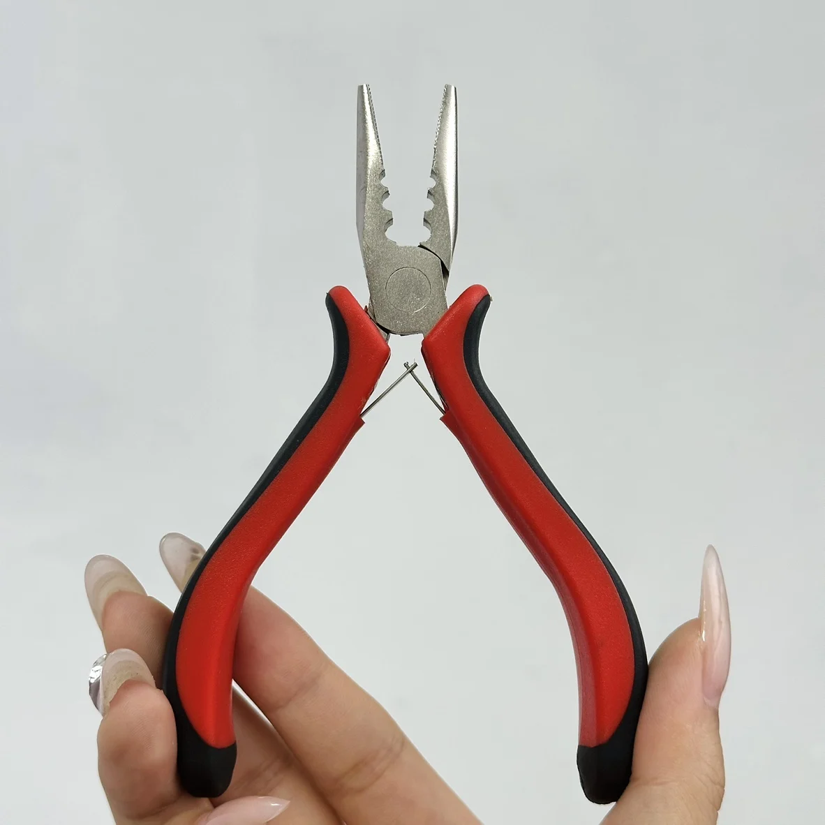 Цельный многофункциональный ручной инструмент, плоскогубцы для ювелирных изделий, оборудование, плоскогубцы с круглым носом для резки проволоки для аксессуаров ручной работы
