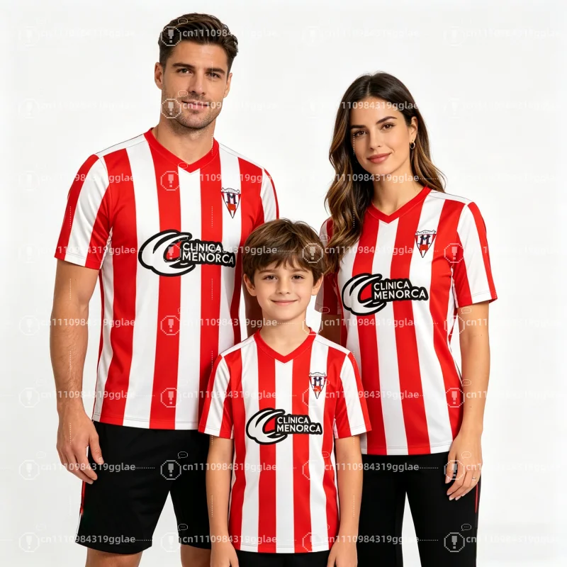 Camiseta de Fútbol Estilo España Colonia Moscardó 2026-27, Nueva Colección, Edición Especial Familiar, para Padres e Hijos, Unisex, para Ciclismo