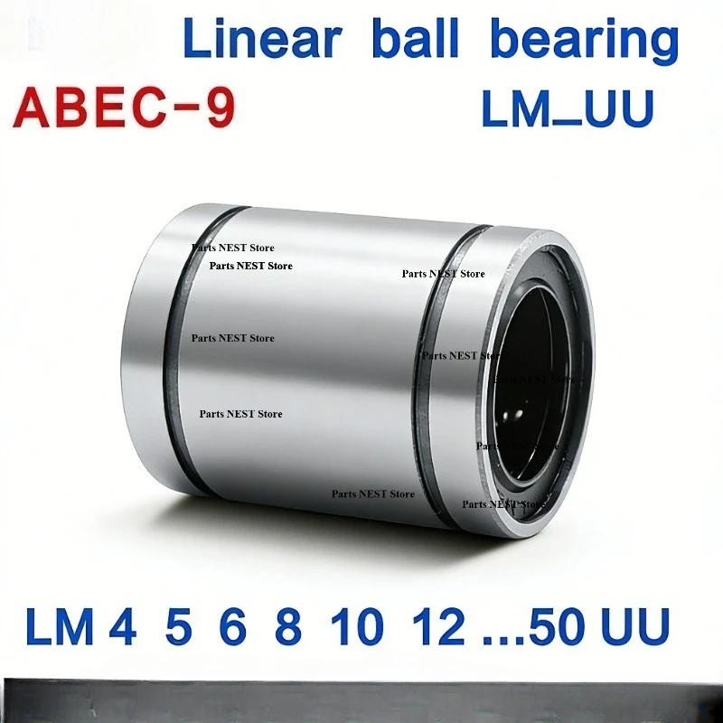 

2/5PCS Bearing LM8UU LM3UU LM10UU LM16UU LM6UU LM12UU LM4UU LM5UU Linear Bushings CNC Linear Bearings Linear Axis Parts