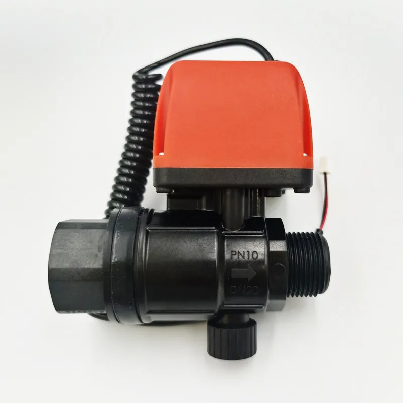 Accessoriess alt suction ball valve,RUNXIN head electric ball valve DC6V and 12V accessories 6-inch internal and external thread