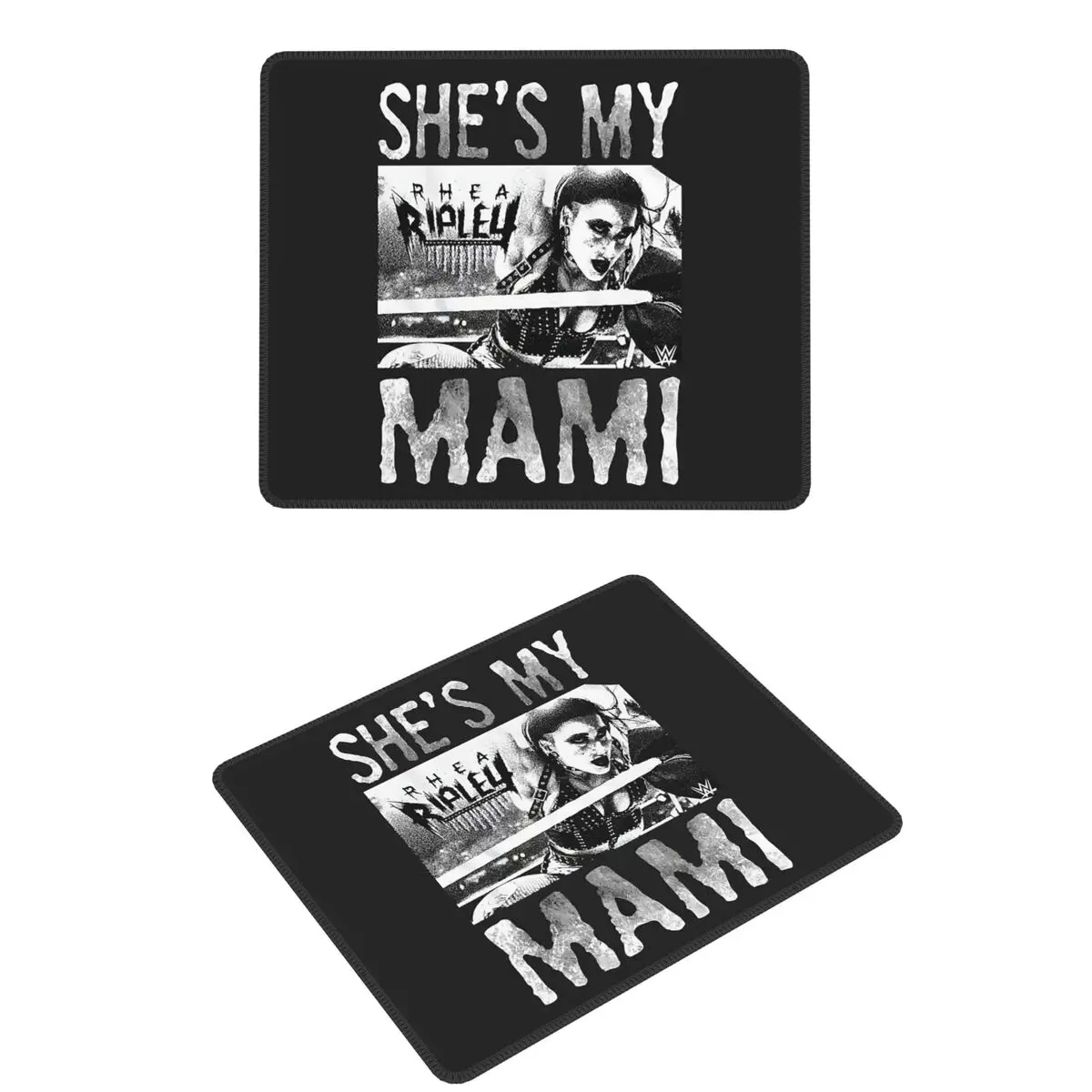 

Она моя мама! Rhea Ripley Bootleg Wrestler Коврик для мыши Компьютерная клавиатура Коврик для мыши Игровой настольный коврик для ПК Коврики для офисного стола