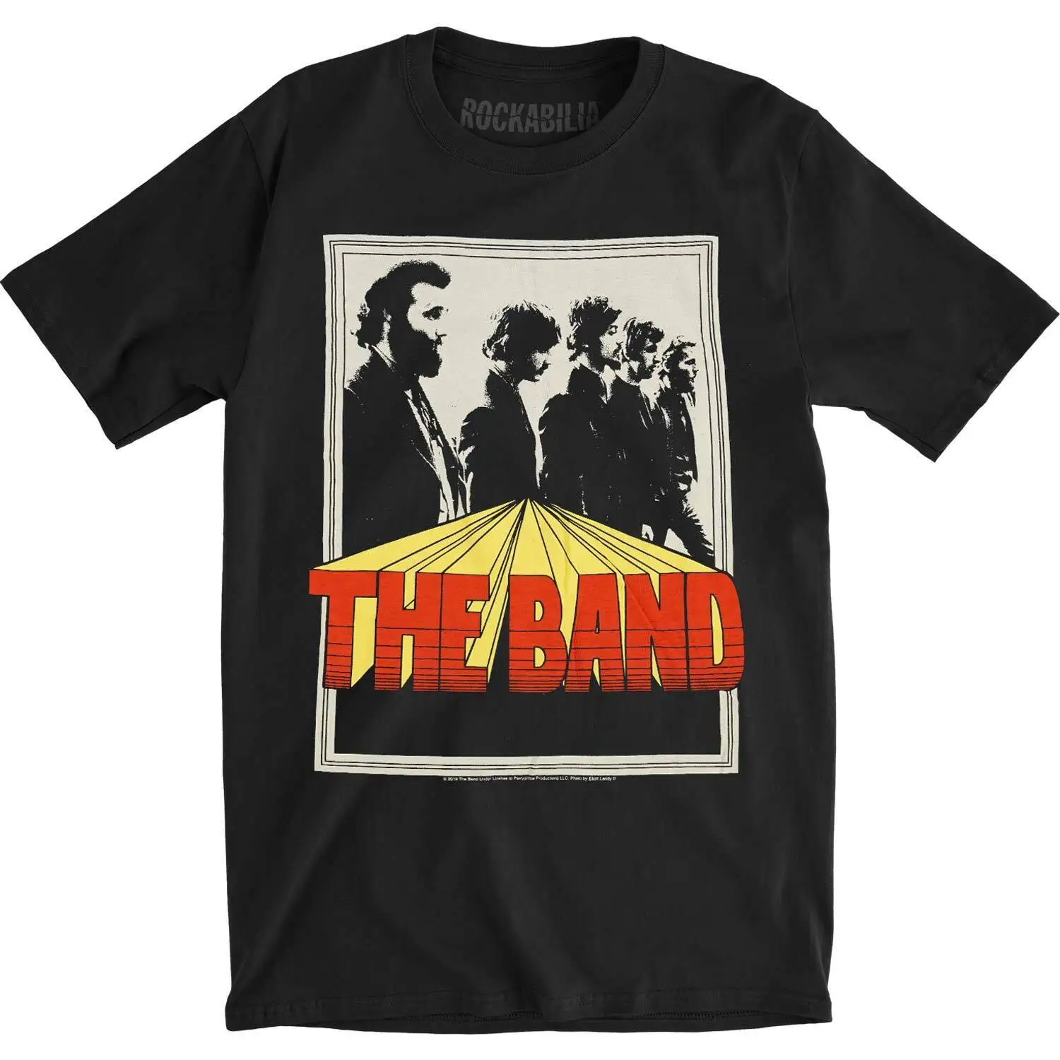 Men'S Band Poster Slim Fit T Shirt Small Coal