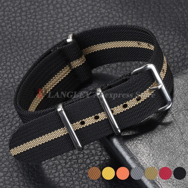 Плетеный нейлоновый ремешок для часов 18 мм, 20 мм, 22 мм, черный, зеленый, серый, синий для ремня Seiko, мягкий ребристый армейский мужской спортивный браслет, замена Плетеный нейлоновый ремешок для часов 18 мм, 20 мм, 22 мм, черный, зеленый, серый, синий для ремня Seiko, мягкий ребристый армейский мужской спортивный браслет, замена