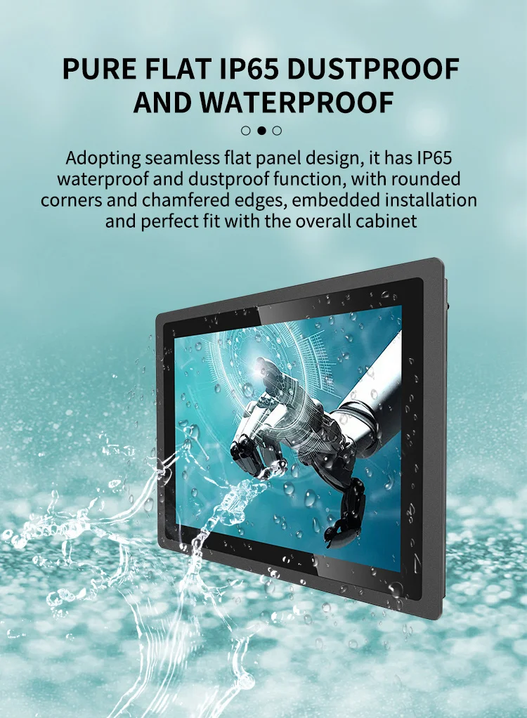 ZXY 21,5 Zoll IP65 Panel Mount Embedded Kapazitive Touch Screen Display 10,4 Zoll LCD Industrie Panel Industrie Computer Zubehör