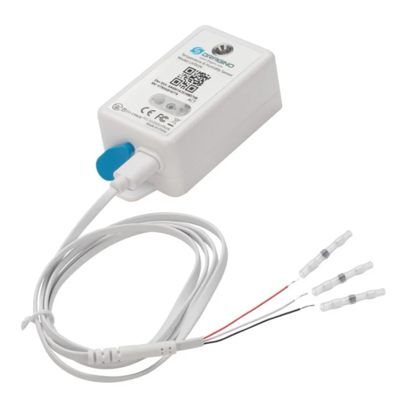 Dragino LHT65N/S-DC - مستشعر الاتصال الجاف LoRaWAN 3 أسلاك: VCC/ GND/ INT
