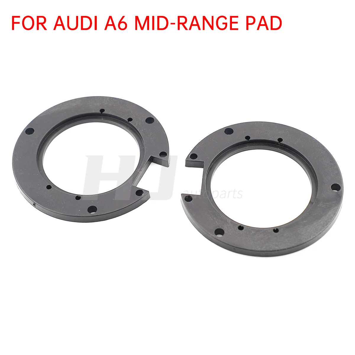 2pcs Car Tweeter Midrange Speaker Pad Ring Stand Mount Spacer Bracket Holder for Car Door Mid Treble Speaker Adapter for Audi A6