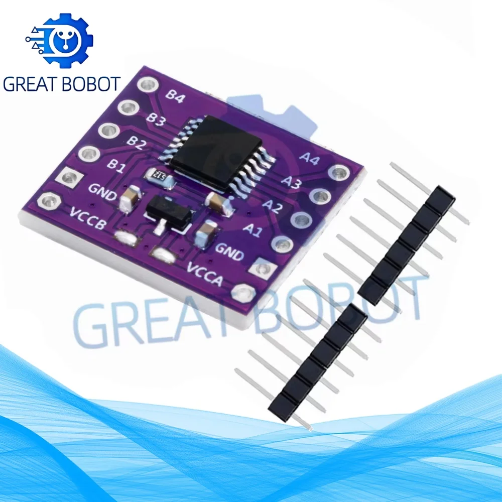 CJMCU-401 TXB0104 4-Bit 3.3V Bidirectional Level Translator Auto Direction Sensing ESD Protection Module