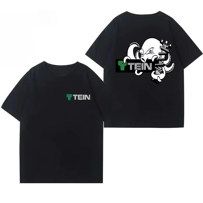 2025-novo-masculino-e-feminino-tein-amortecedor-modificado-carro-criativo-camiseta-casual-motocicleta-amigos-clube-de-manga-curta-topo